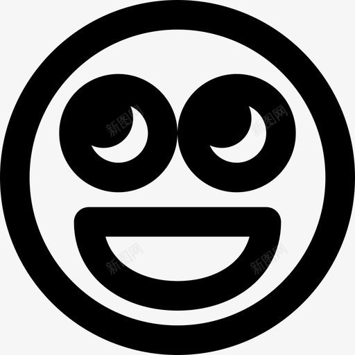 快乐表情集4提纲图标svg_新图网 https://ixintu.com 快乐 提纲 表情集4
