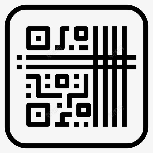 二维码应用程序阅读器图标svg_新图网 https://ixintu.com 二维码 应用程序 扫描仪 移动应用程序 阅读器