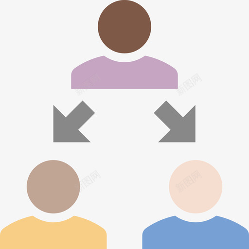 层次结构seo营销业务财务2扁平化图标svg_新图网 https://ixintu.com seo营销业务财务2 层次结构 扁平化
