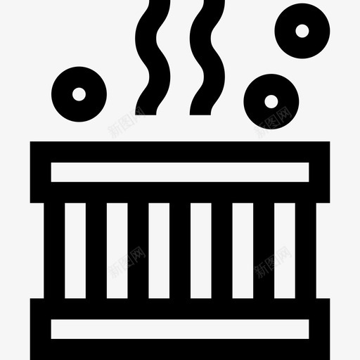 按摩浴缸健康spa3直线型图标svg_新图网 https://ixintu.com 健康spa3 按摩浴缸 直线型