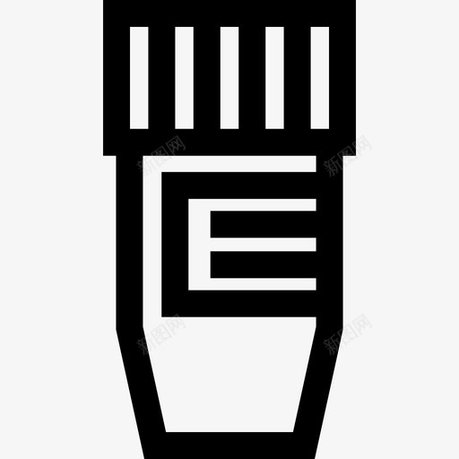 吸入器医用41线性图标svg_新图网 https://ixintu.com 医用41 吸入器 线性