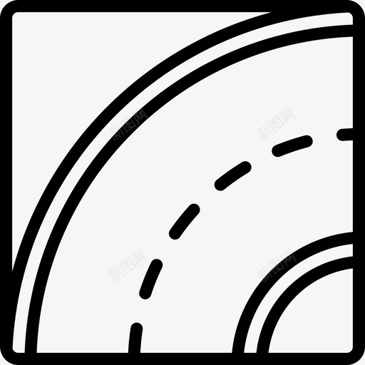 道路施工46直线图标svg_新图网 https://ixintu.com 施工46 直线 道路