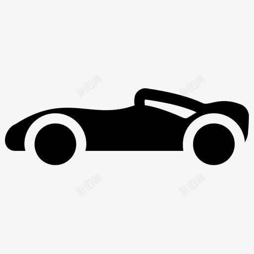概念车汽车混合动力车图标svg_新图网 https://ixintu.com 概念车 汽车 汽车字形矢量图标 混合动力车 跑车
