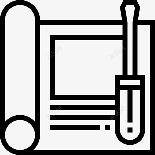 仪表工业过程5线性图标svg_新图网 https://ixintu.com 仪表 工业过程5 线性
