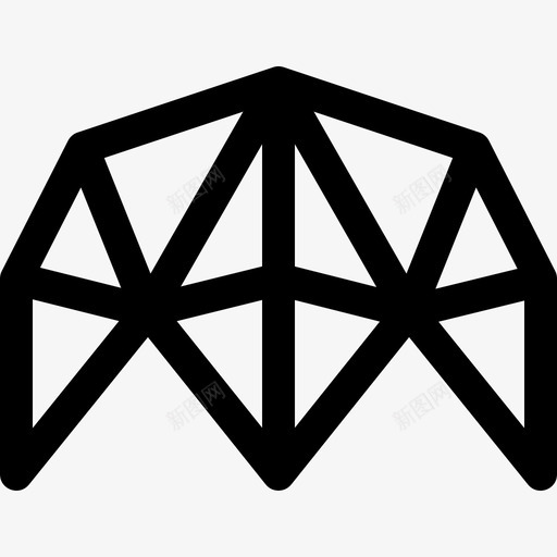 蜘蛛网游乐场16直线型图标svg_新图网 https://ixintu.com 游乐场16 直线型 蜘蛛网