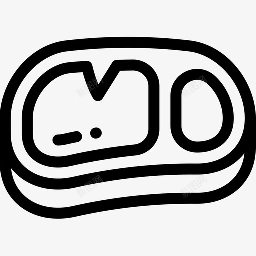 牛排超市10直排图标svg_新图网 https://ixintu.com 牛排 直排 超市10