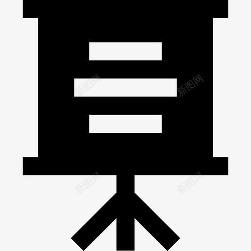 活动挂图文具和办公室2填充图标svg_新图网 https://ixintu.com 填充 文具和办公室2 活动挂图