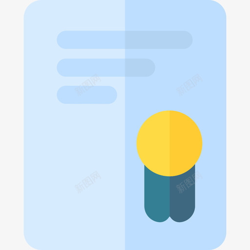 文凭运动52级平级图标svg_新图网 https://ixintu.com 平级 文凭 运动52级