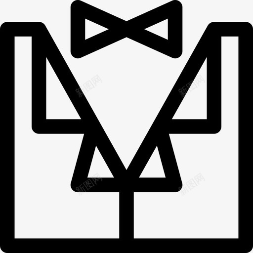 西服婚礼38直系图标svg_新图网 https://ixintu.com 婚礼38 直系 西服