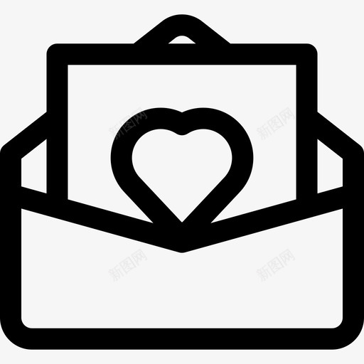 情书约会应用程序3直系图标svg_新图网 https://ixintu.com 情书 直系 约会应用程序3