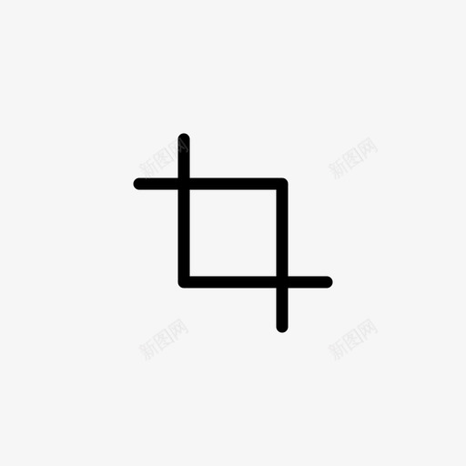 裁剪调整编辑图标svg_新图网 https://ixintu.com 工具 混合 编辑 裁剪 调整 调整大小