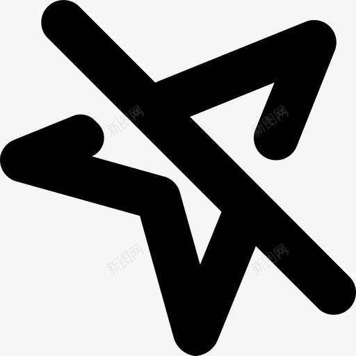 导航加粗紫色线性图标svg_新图网 https://ixintu.com 加粗紫色 导航 线性