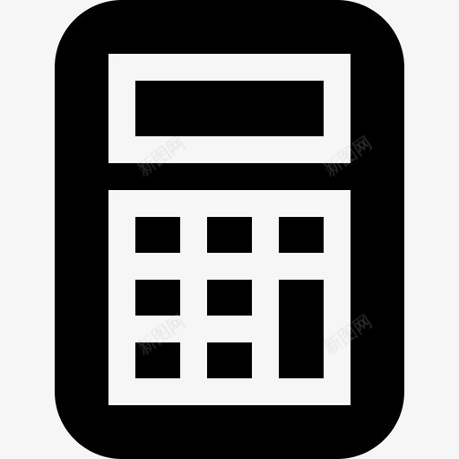 计算器营销seo7填充图标svg_新图网 https://ixintu.com 填充 营销seo7 计算器