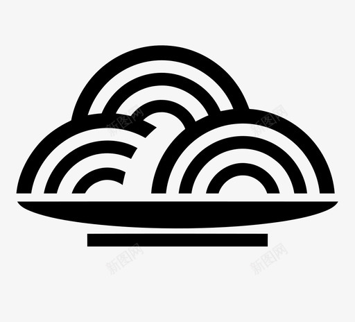 凉皮svg_新图网 https://ixintu.com 凉皮 卡通凉皮