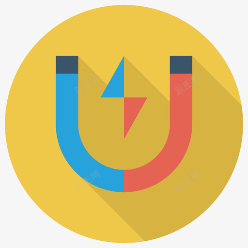 磁铁购物电子商务循环图标svg_新图网 https://ixintu.com 循环 磁铁 购物电子商务