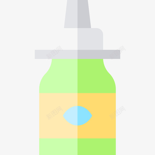 滴眼液医用40平的图标svg_新图网 https://ixintu.com 医用40 平的 滴眼液