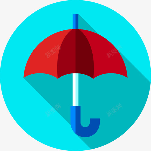 雨伞房地产40平房图标svg_新图网 https://ixintu.com 平房 房地产40 雨伞