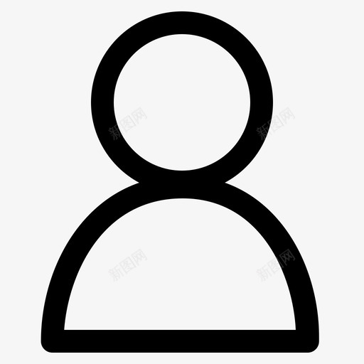 用户业务男人图标svg_新图网 https://ixintu.com 业务 人 女人 用户 男人