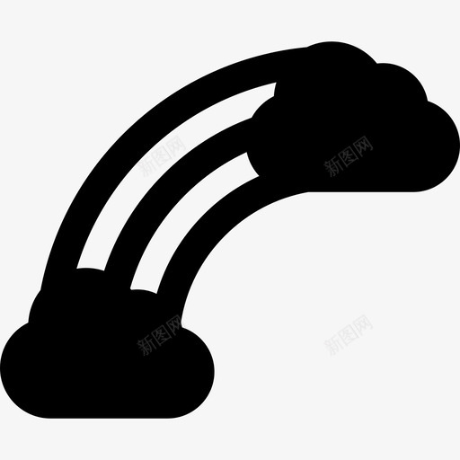 彩虹八十年代9填充图标svg_新图网 https://ixintu.com 八十年代9 填充 彩虹