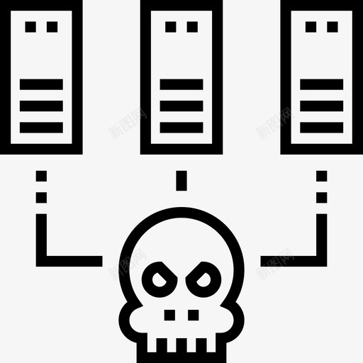 黑客攻击网络犯罪7直系图标svg_新图网 https://ixintu.com 直系 网络犯罪7 黑客攻击