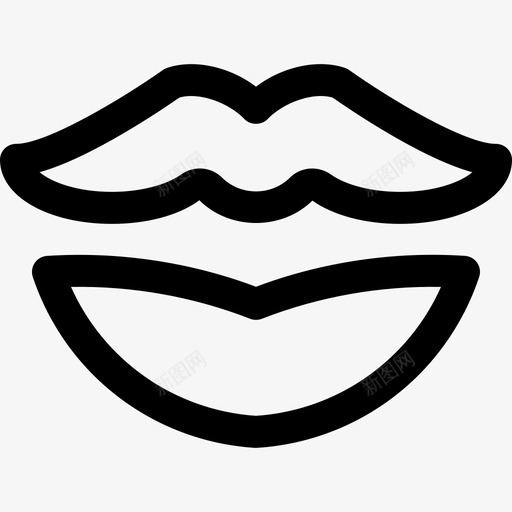 吻表情符号直白图标svg_新图网 https://ixintu.com 吻 直白 表情符号