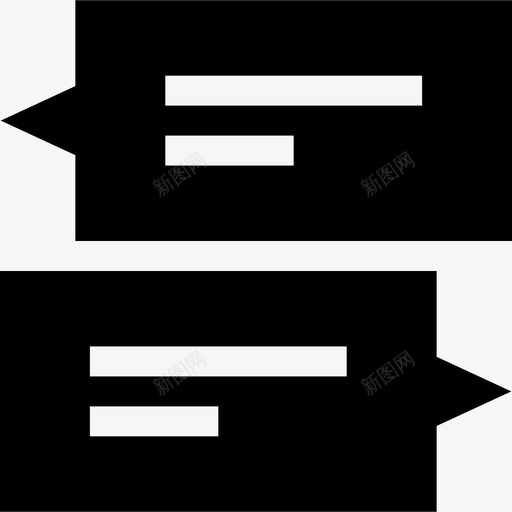 聊天ui19已填充图标svg_新图网 https://ixintu.com ui19 已填充 聊天