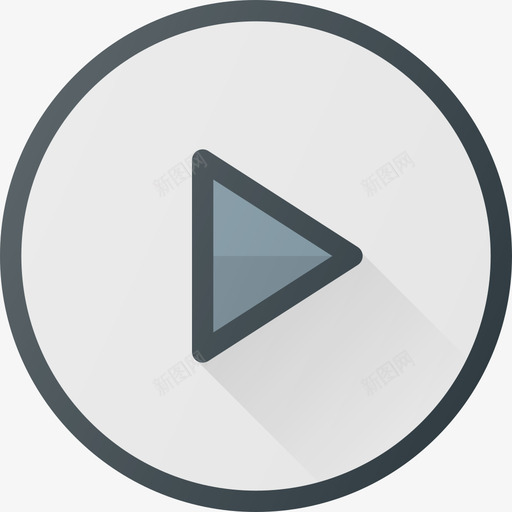 播放按钮音乐音频3线性颜色图标svg_新图网 https://ixintu.com 播放按钮 线性颜色 音乐音频3