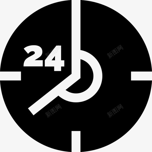24小时云计算和网络3已满图标svg_新图网 https://ixintu.com 24小时 云计算和网络3 已满