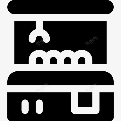 爪形拱廊中心5填充图标svg_新图网 https://ixintu.com 填充 拱廊中心5 爪形