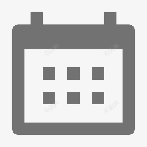 日历商务和办公材料标图标svg_新图网 https://ixintu.com 商务和办公材料设计图标 日历