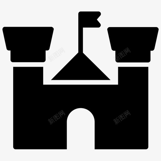 康威城堡勋爵官邸康威酒店图标svg_新图网 https://ixintu.com 中世纪城堡雕文图标 勋爵官邸 康威住所 康威城堡 康威酒店