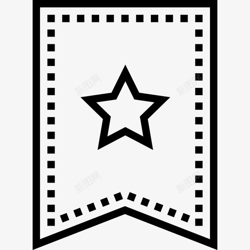书签ui接口16线性图标svg_新图网 https://ixintu.com ui接口16 书签 线性
