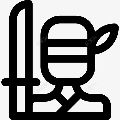 忍者日本7直系图标svg_新图网 https://ixintu.com 忍者 日本7 直系