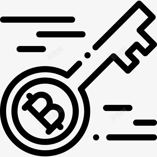 关键词比特币9线性图标svg_新图网 https://ixintu.com 关键词 比特币9 线性