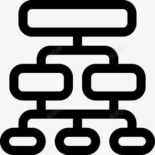 图表团队合作13线性图标svg_新图网 https://ixintu.com 团队合作13 图表 线性
