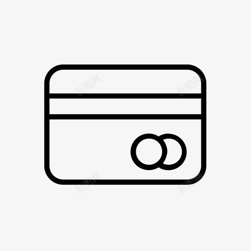 信用卡现金支付图标svg_新图网 https://ixintu.com 业务线阿尔法 信用卡 支付 现金