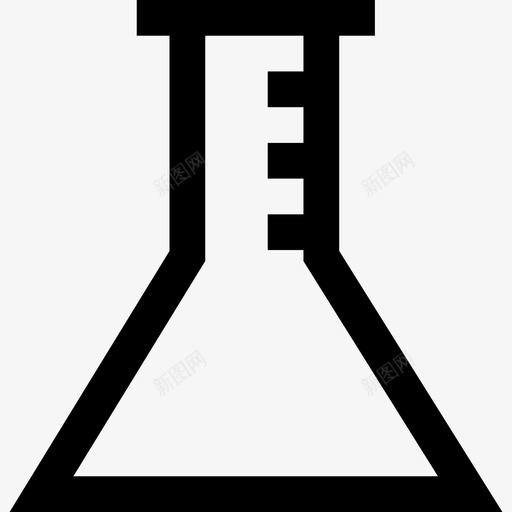烧瓶16学校线性图标svg_新图网 https://ixintu.com 16学校 烧瓶 线性