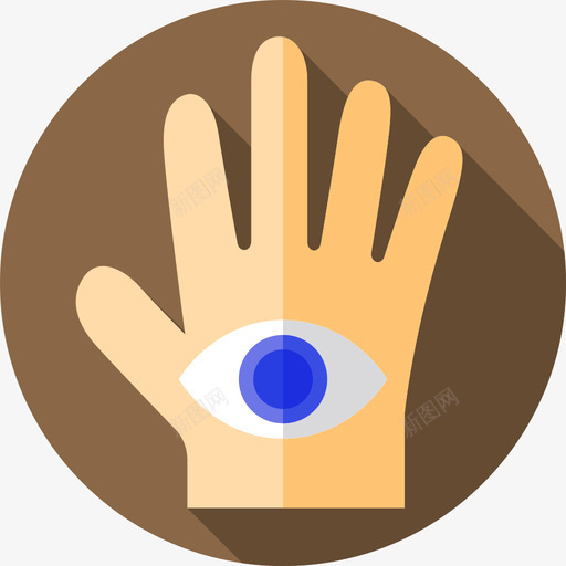 Hamsa深奥扁平图标svg_新图网 https://ixintu.com Hamsa 扁平 深奥