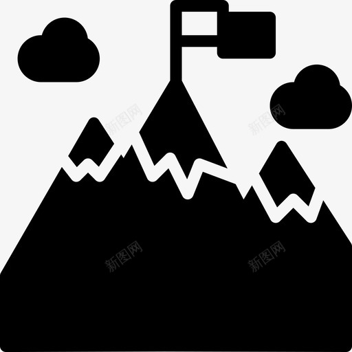 目标启动5填充图标svg_新图网 https://ixintu.com 启动5 填充 目标