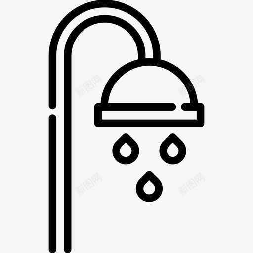 淋浴水上锦标赛2直线图标svg_新图网 https://ixintu.com 水上锦标赛2 淋浴 直线
