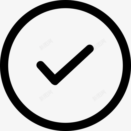 勾 未选中svg_新图网 https://ixintu.com 勾 未选中