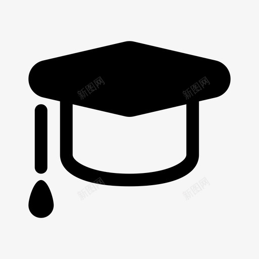 学习大学生毕业图标svg_新图网 https://ixintu.com 大学生 学习 毕业