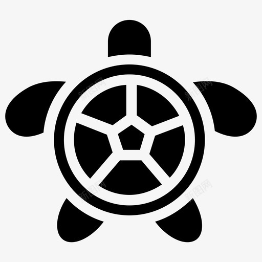 海龟水生爬行动物小乌龟图标svg_新图网 https://ixintu.com 宠物龟 小乌龟 水生爬行动物 海洋食物雕文图标 海龟