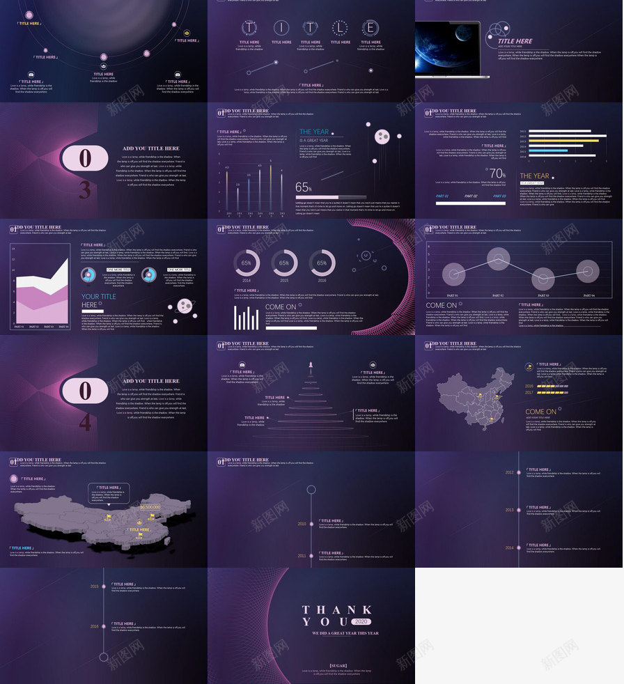 炫酷空间网状科幻科技PPT模板_新图网 https://ixintu.com 炫酷 科幻 科技 空间 网状