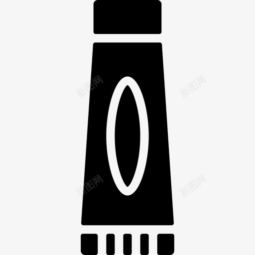 牙膏浴室用品填充图标svg_新图网 https://ixintu.com 填充 浴室用品 牙膏