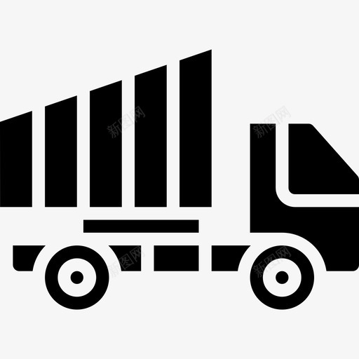 自卸车施工47填料图标svg_新图网 https://ixintu.com 填料 施工47 自卸车