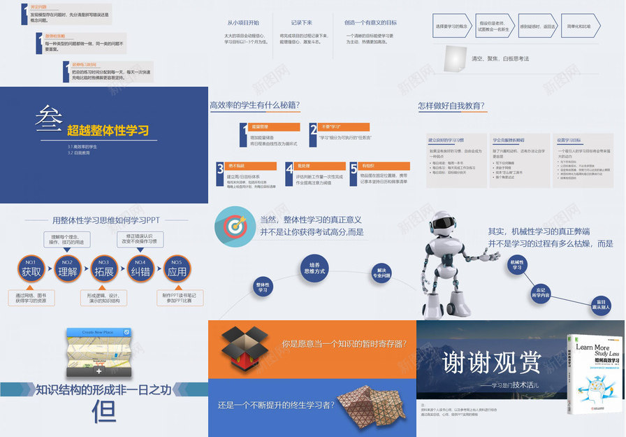 简洁商务如何高效学习时间管理读书笔记PPT模板_新图网 https://ixintu.com 商务 如何 学习 时间管理 笔记 简洁 读书 高效