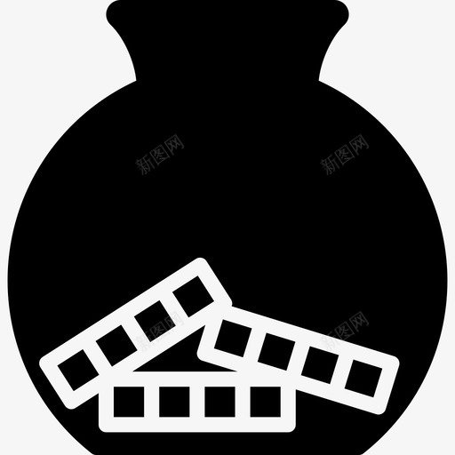 储蓄业务57填充图标svg_新图网 https://ixintu.com 业务57 储蓄 填充