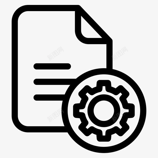 文件目录页面图标svg_新图网 https://ixintu.com 文件 目录 设置 页面