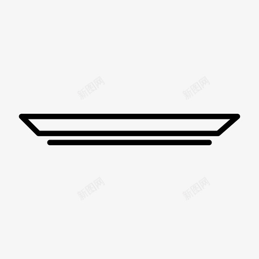 盘菜吃图标svg_新图网 https://ixintu.com ios 吃 用户界面轮廓 盘 网页设计 菜 餐厅
